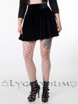 Sif Velvet Skater Circle Skirt