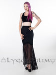 Nyx Burnout Velvet Mermaid Skirt